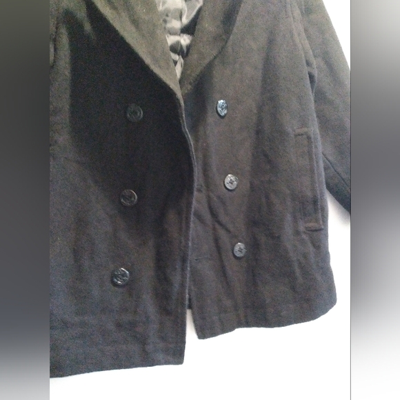 Old Navy peacoat style black - Picture 4 of 6